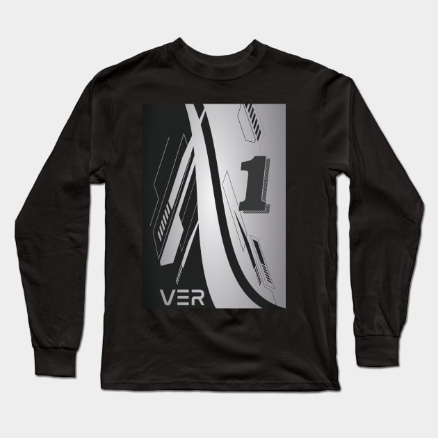 Max Verstappen: Racing to Greatness -- F1 Classic Vintage Style_2024 Long Sleeve T-Shirt by F1  Studio7